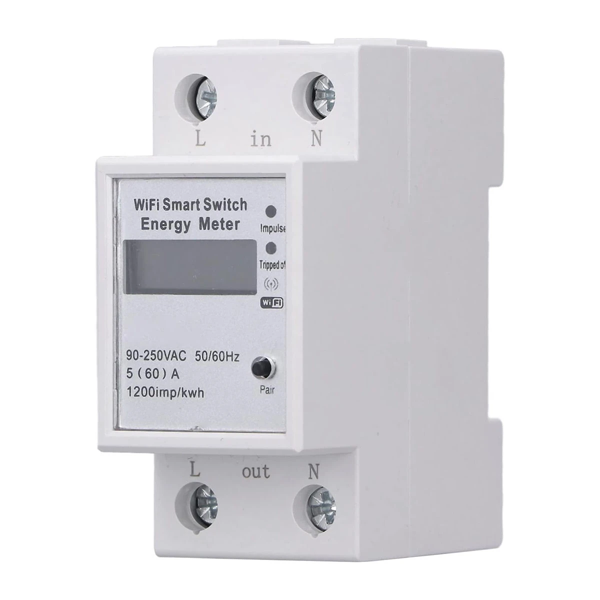 HC Pro Smart 1-Phase Voltage and Current Protection Circuit Breaker CBW