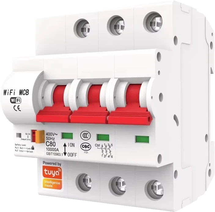 HC Pro Smart 3-Phase Miniature Circuit Breaker MCB3W